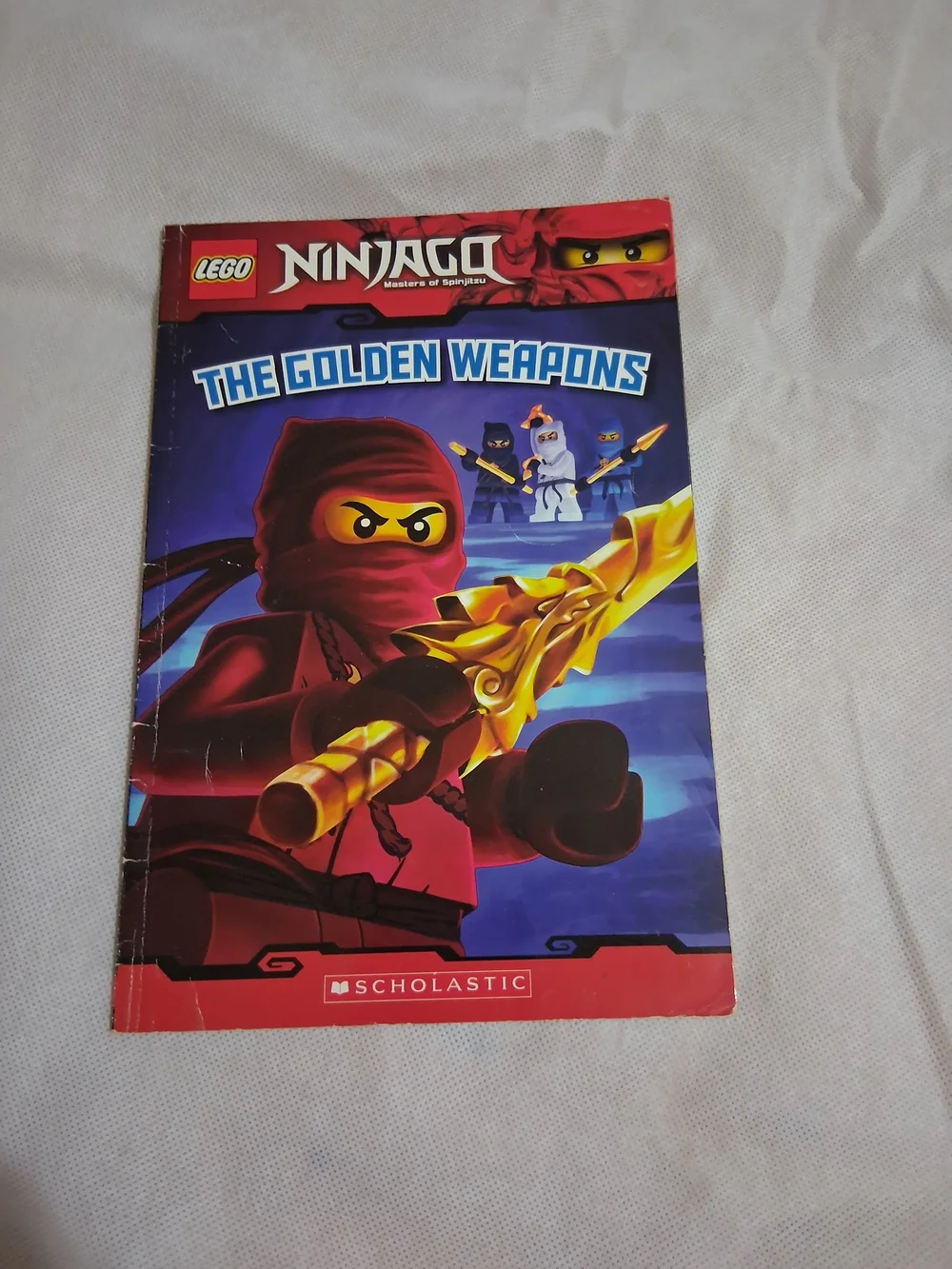 LEGO Ninjago The Golden Weapons Adventure - Red Cover